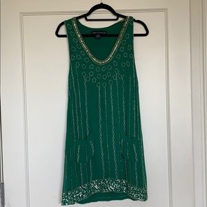 French Connection green cocktail dress size 6